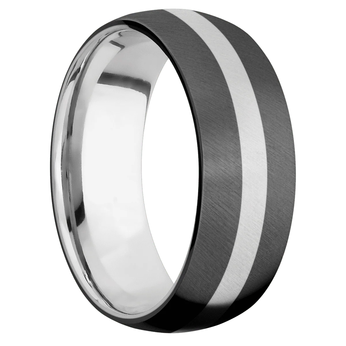 Zirconium + Anglesatin Finish + Platinum