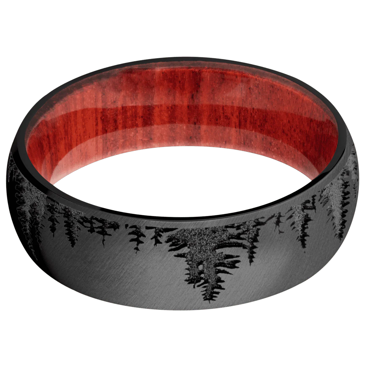 Zirconium + Anglesatin Finish + Red Heart - Image 3