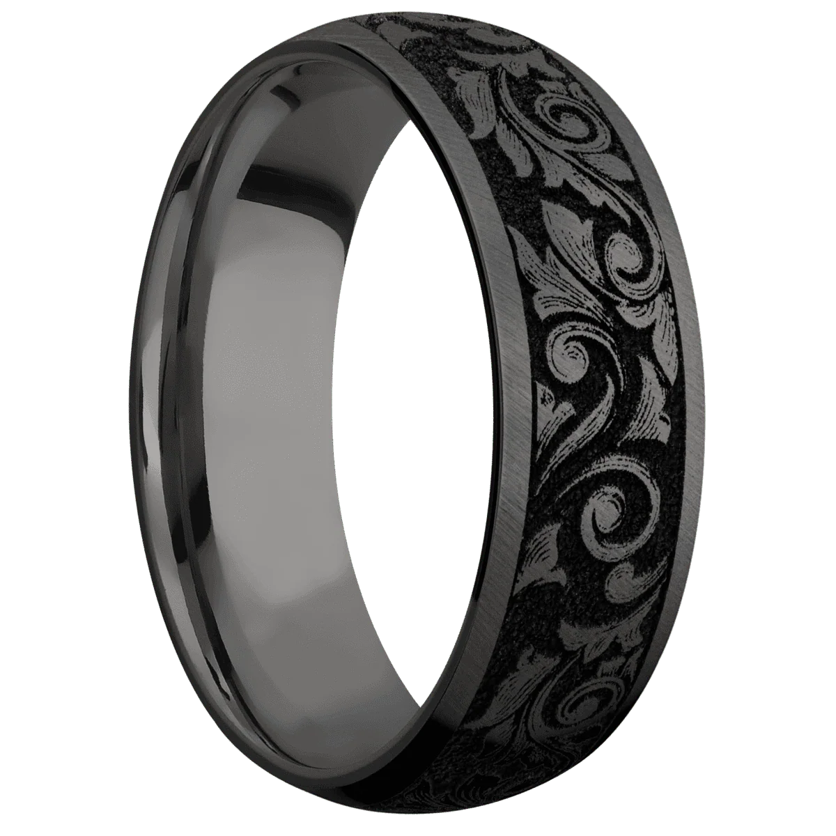 Zirconium + Anglesatin Finish + Tantalum Noir
