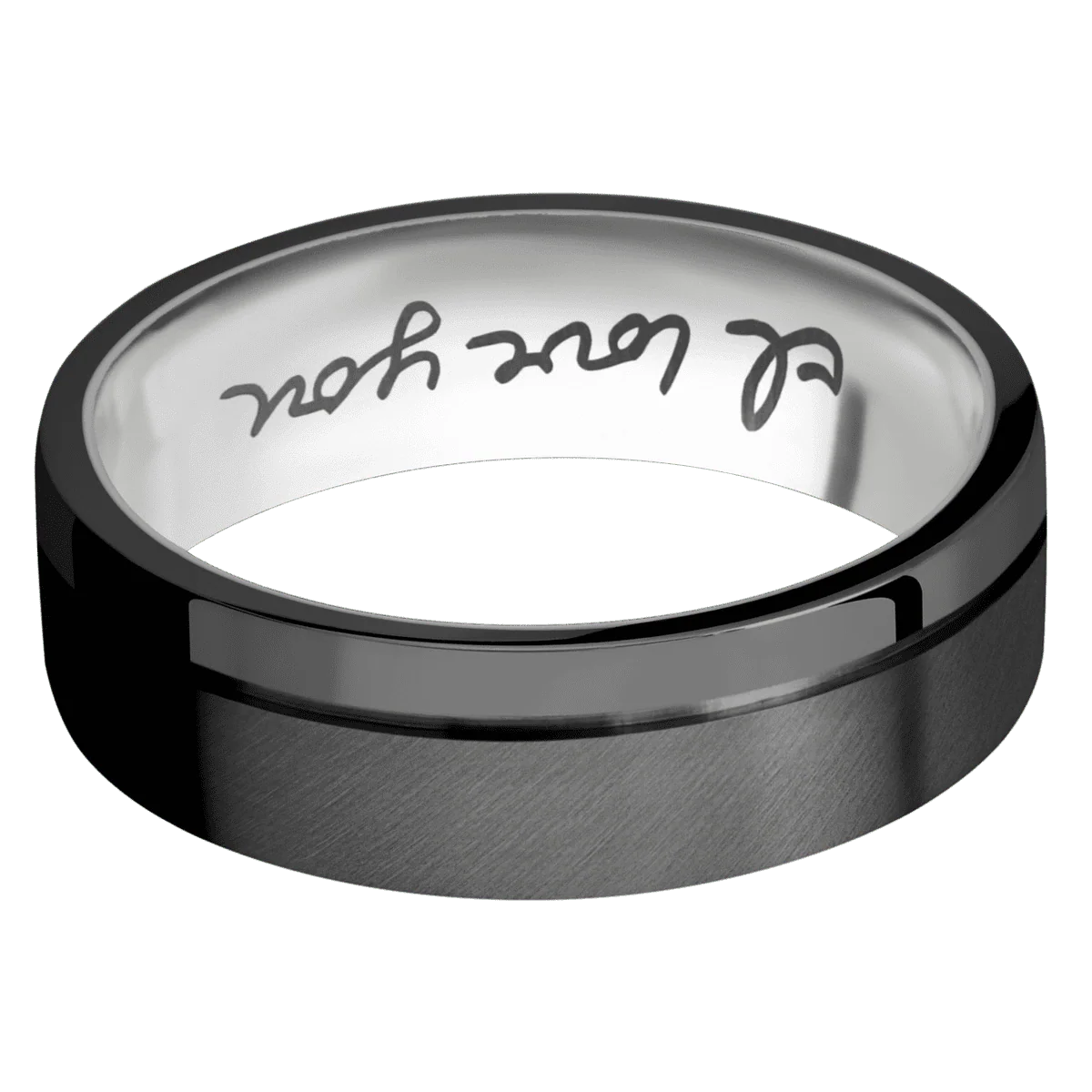 Zirconium + Anglesatin , Polish Finish + Titanium - Image 3