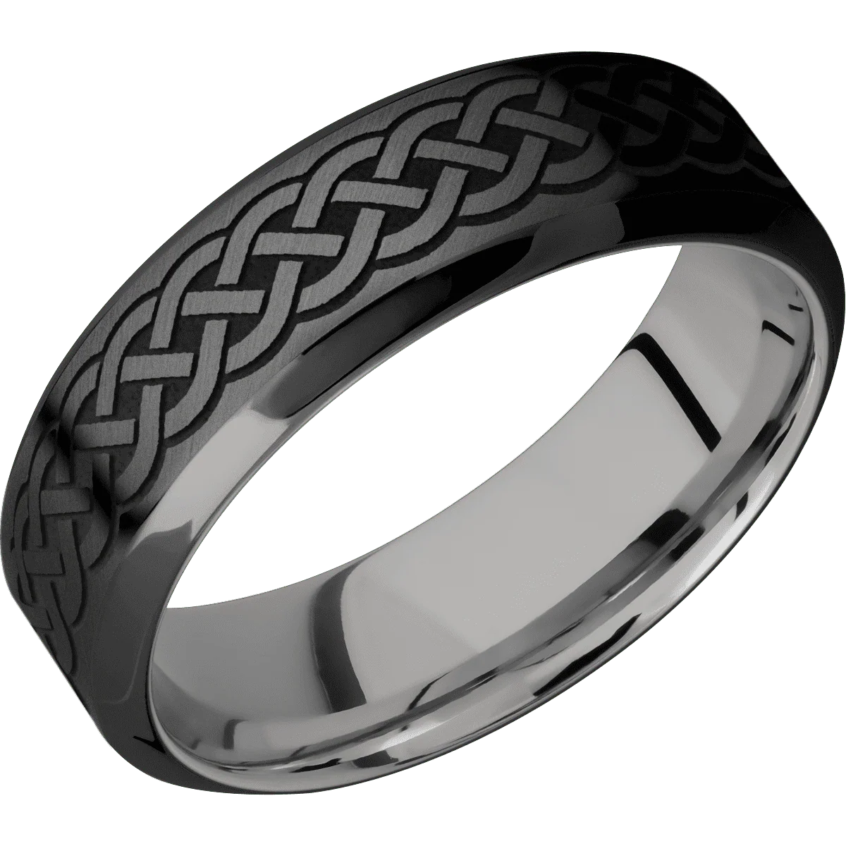 Zirconium + Anglesatin , Polish Finish + Titanium - Image 2