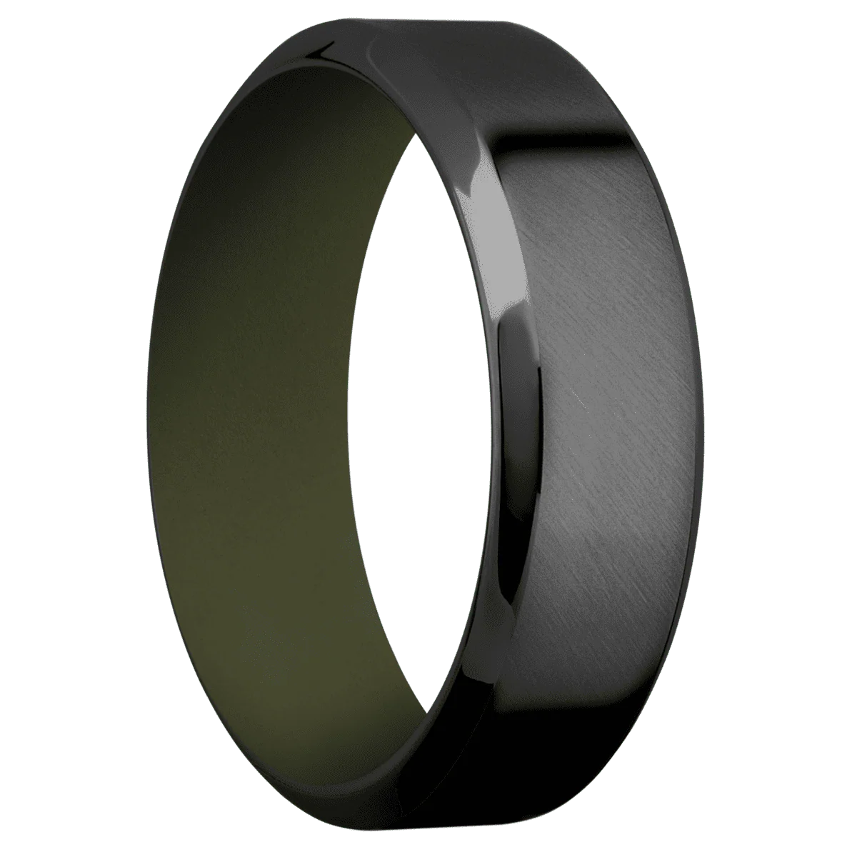 Zirconium + Anglesatin , Polish Finish + Vintage Green