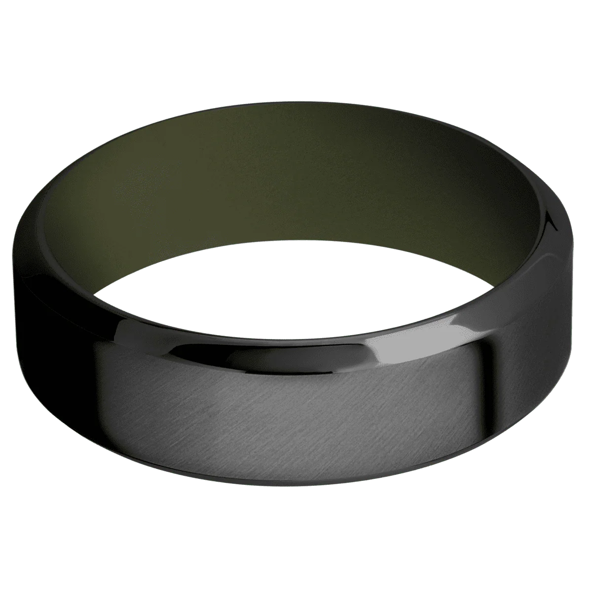 Zirconium + Anglesatin , Polish Finish + Vintage Green - Image 3