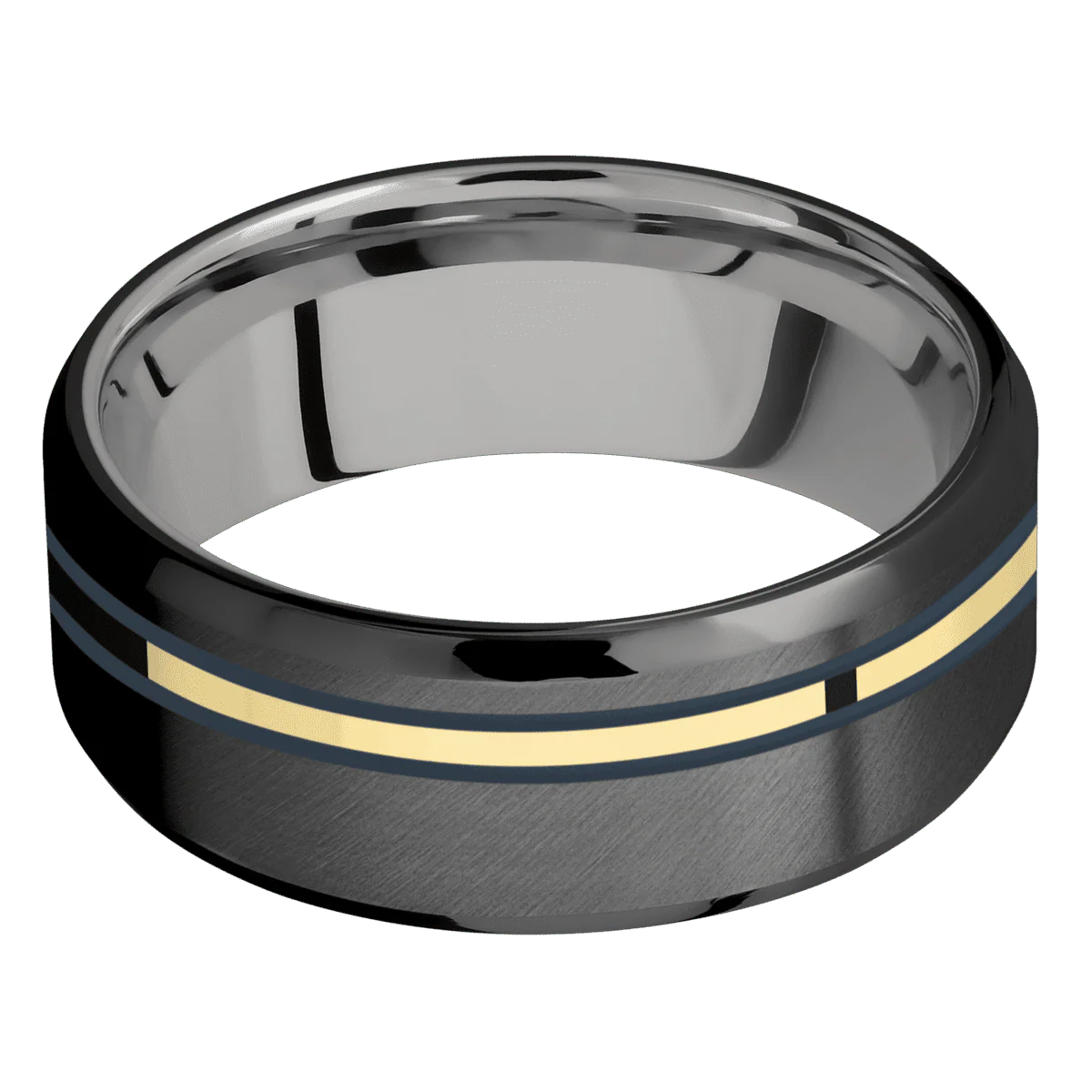 Zirconium + Anglesatin , Satin Finish + Titanium - Image 3