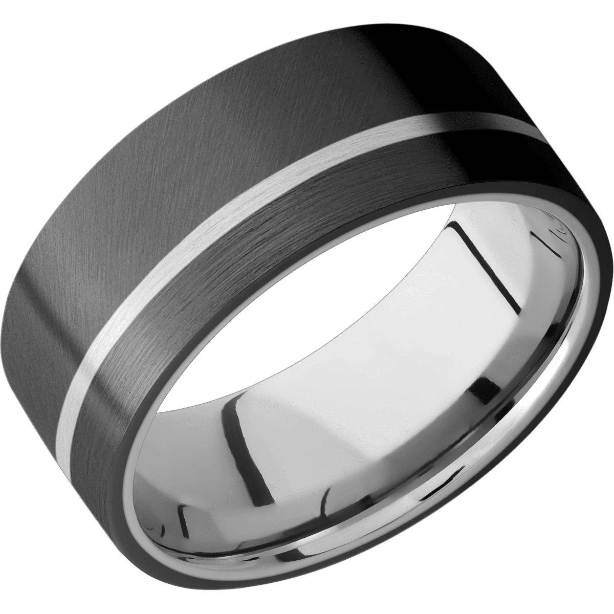 Zirconium + Anglesatin , Satin Finish + Titanium - Image 2