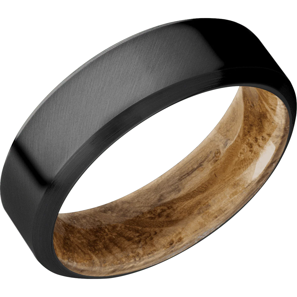 Zirconium + Anglesatin , Satin Finish + Whiskey Barrel - Image 2