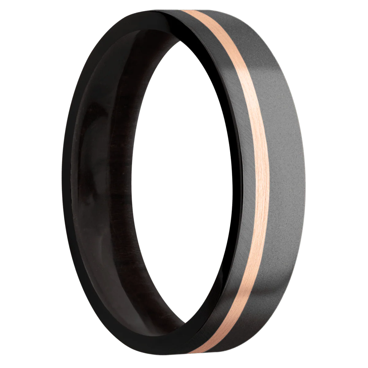 Zirconium + Bead , Anglesatin Finish + Madagascar Rose Wood