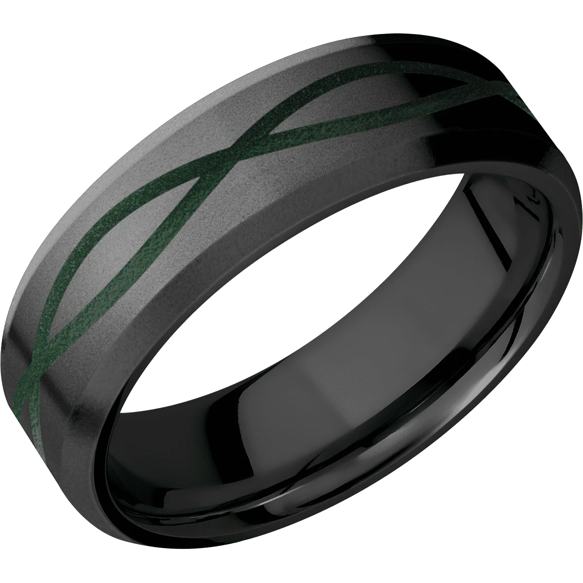 Zirconium + Bead , Bead Finish - Image 2