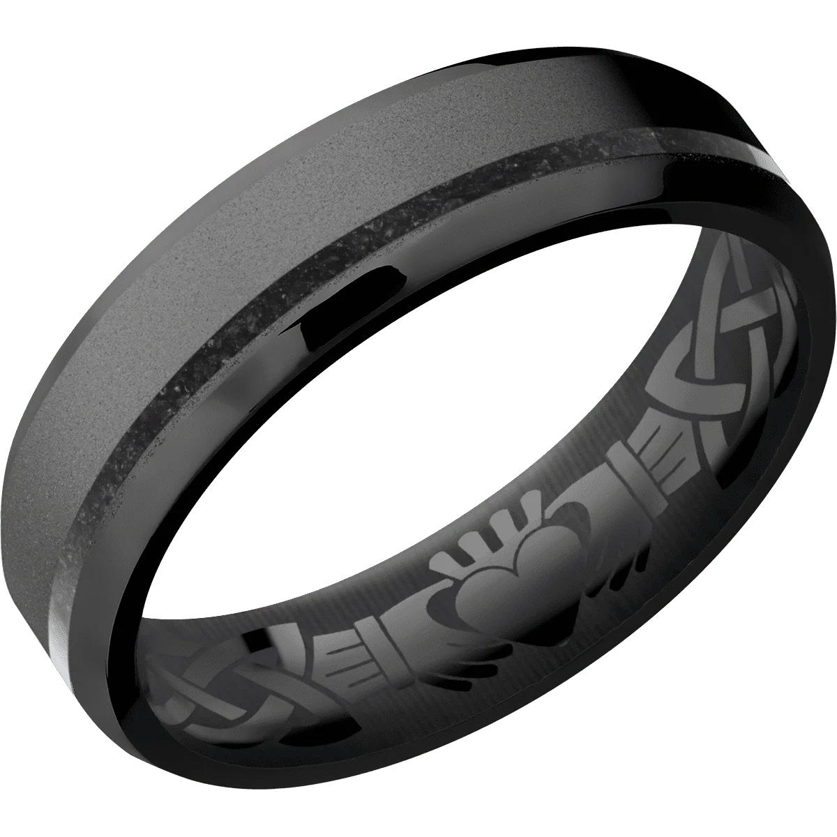 Zirconium + Bead , Bead Finish - Image 2