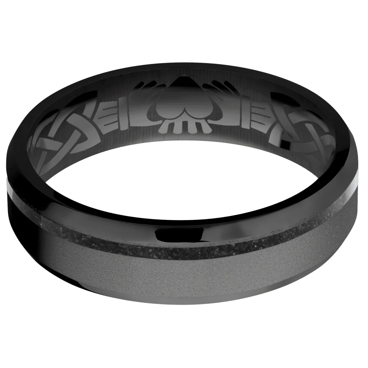 Zirconium + Bead , Bead Finish - Image 3
