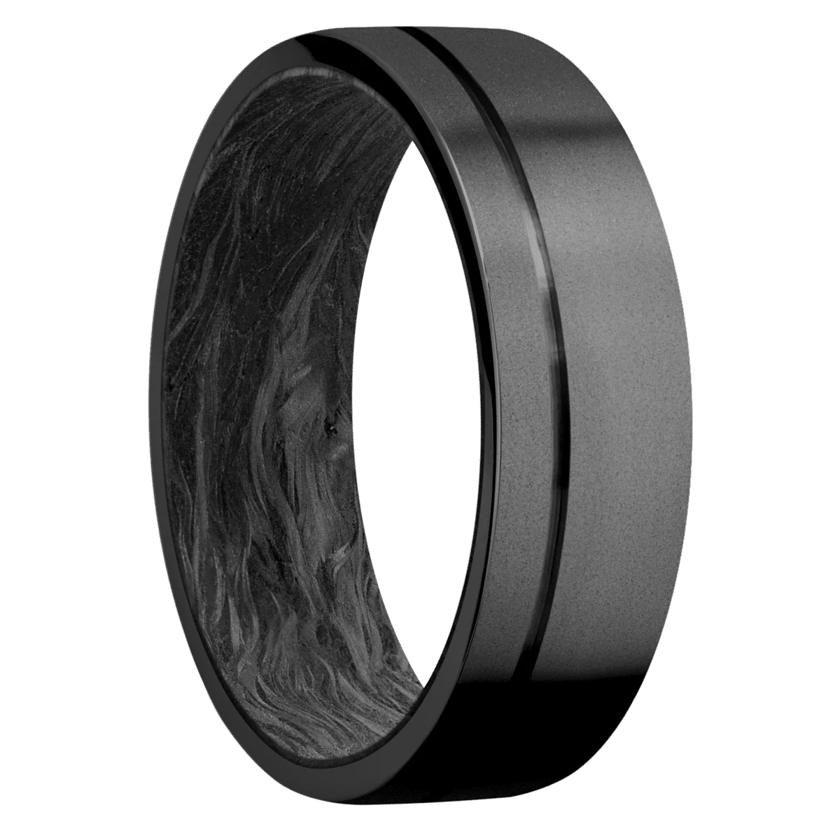 Zirconium + Bead , Bead Finish + Forged Carbon Fiber