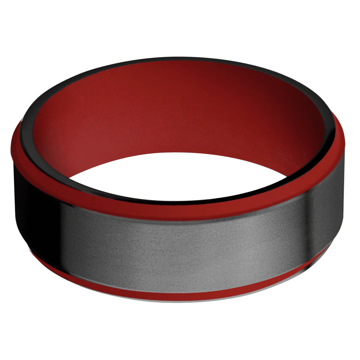 Zirconium + Bead , Bead Finish + USMC Red - Image 3