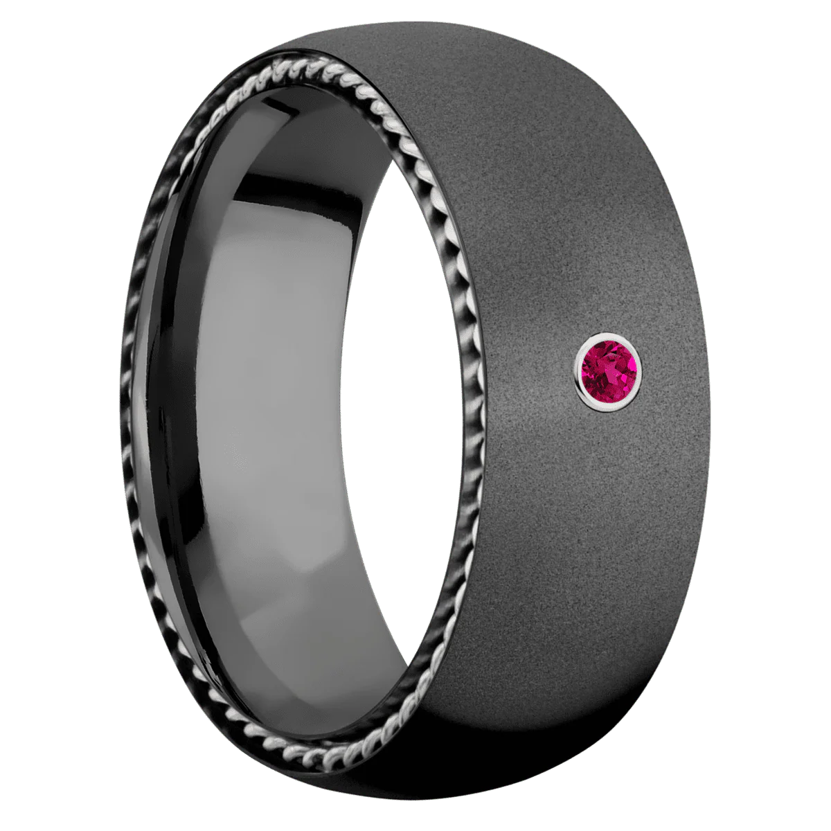 Zirconium + Bead Finish