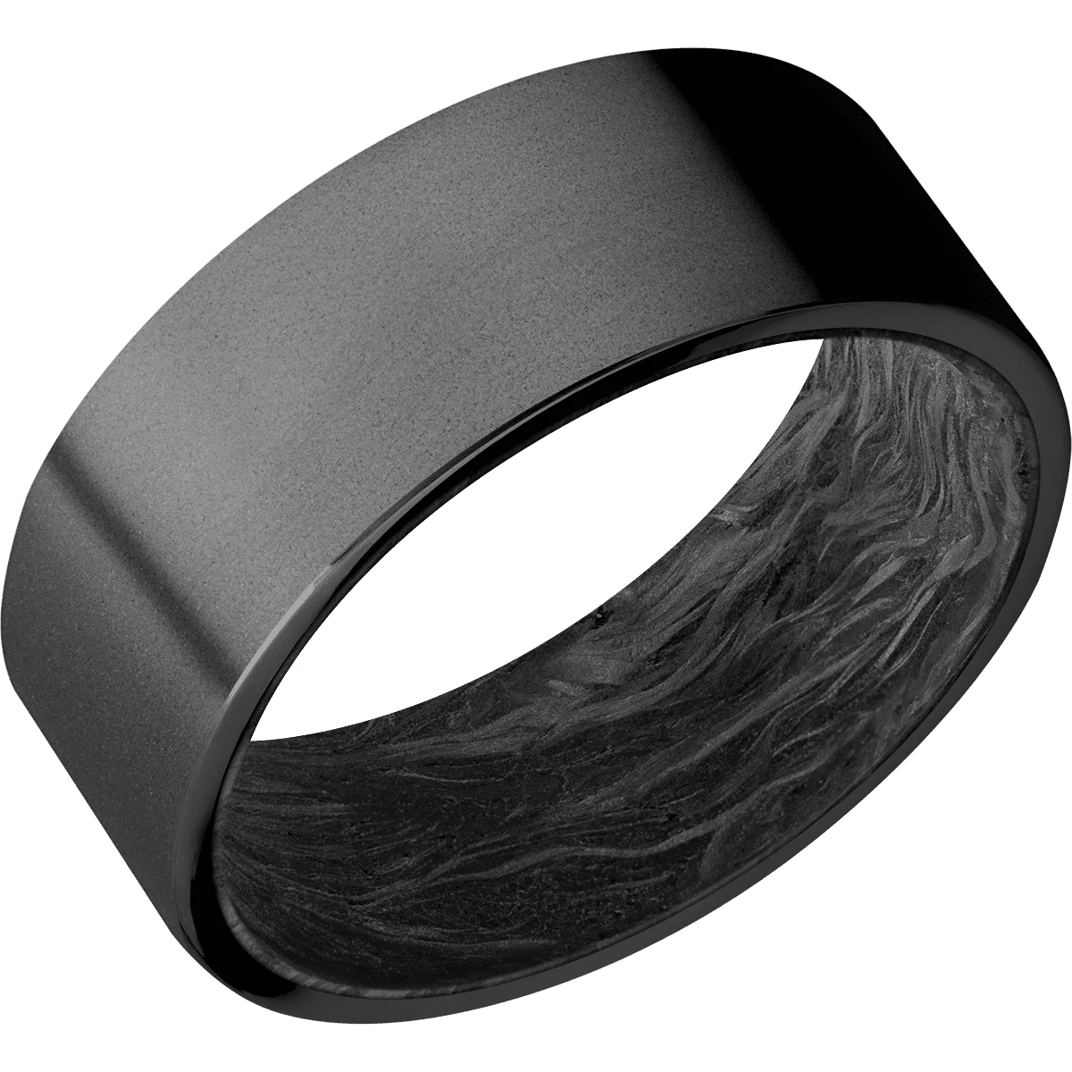 Zirconium + Bead Finish + Forged Carbon Fiber - Image 2