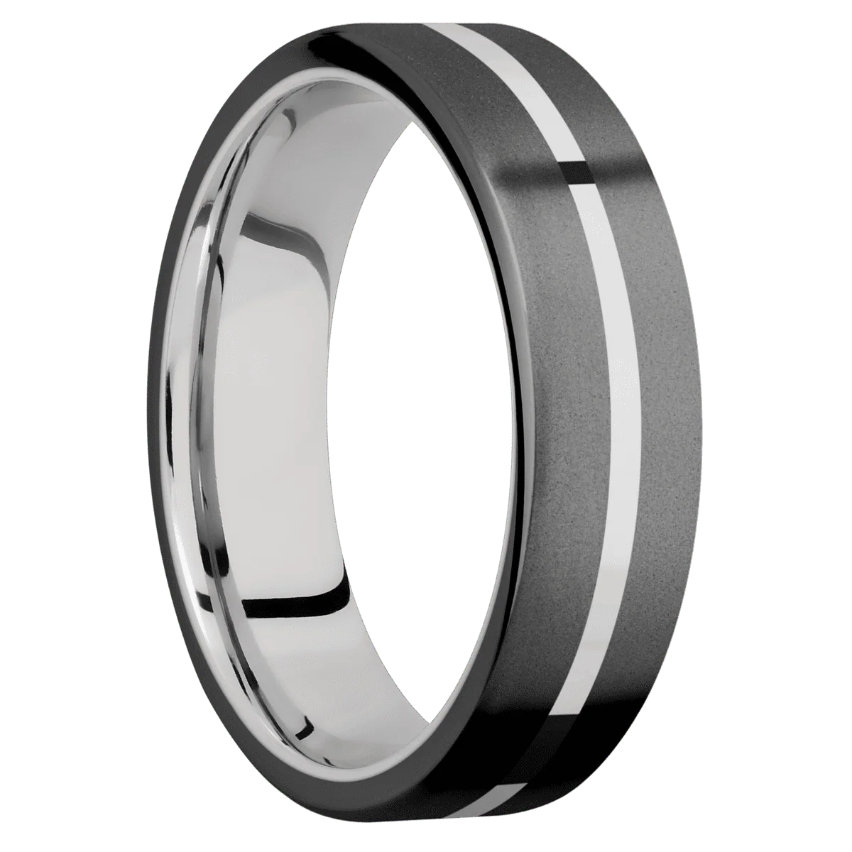 Zirconium + Bead Finish + Platinum