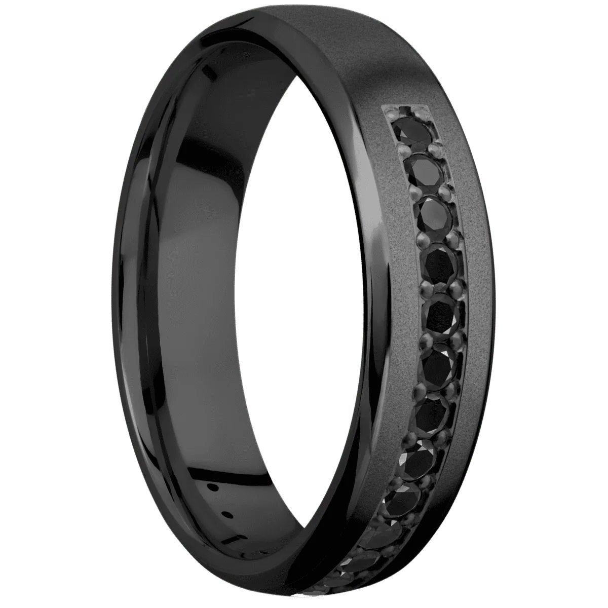 Zirconium + Bead , Polish Finish