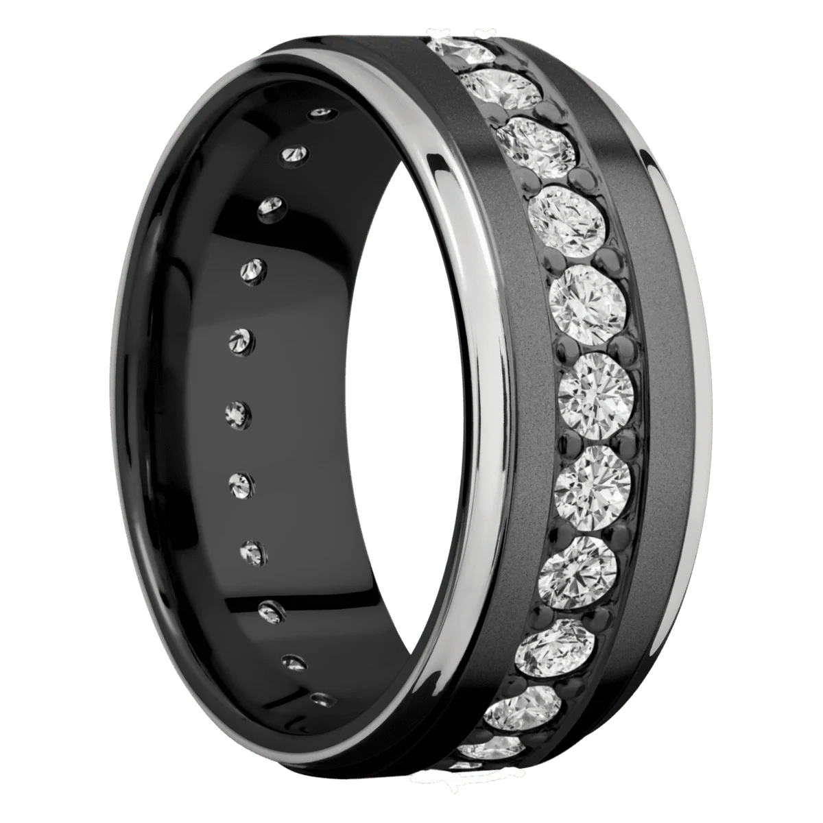 Zirconium + Bead , Polish Finish