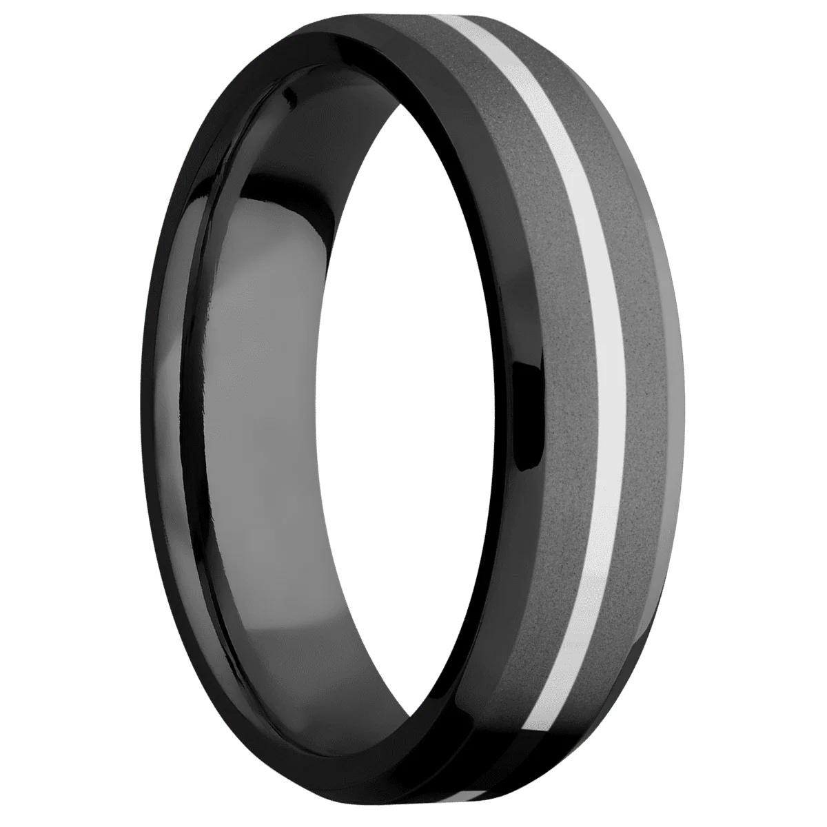 Zirconium + Bead , Polish Finish