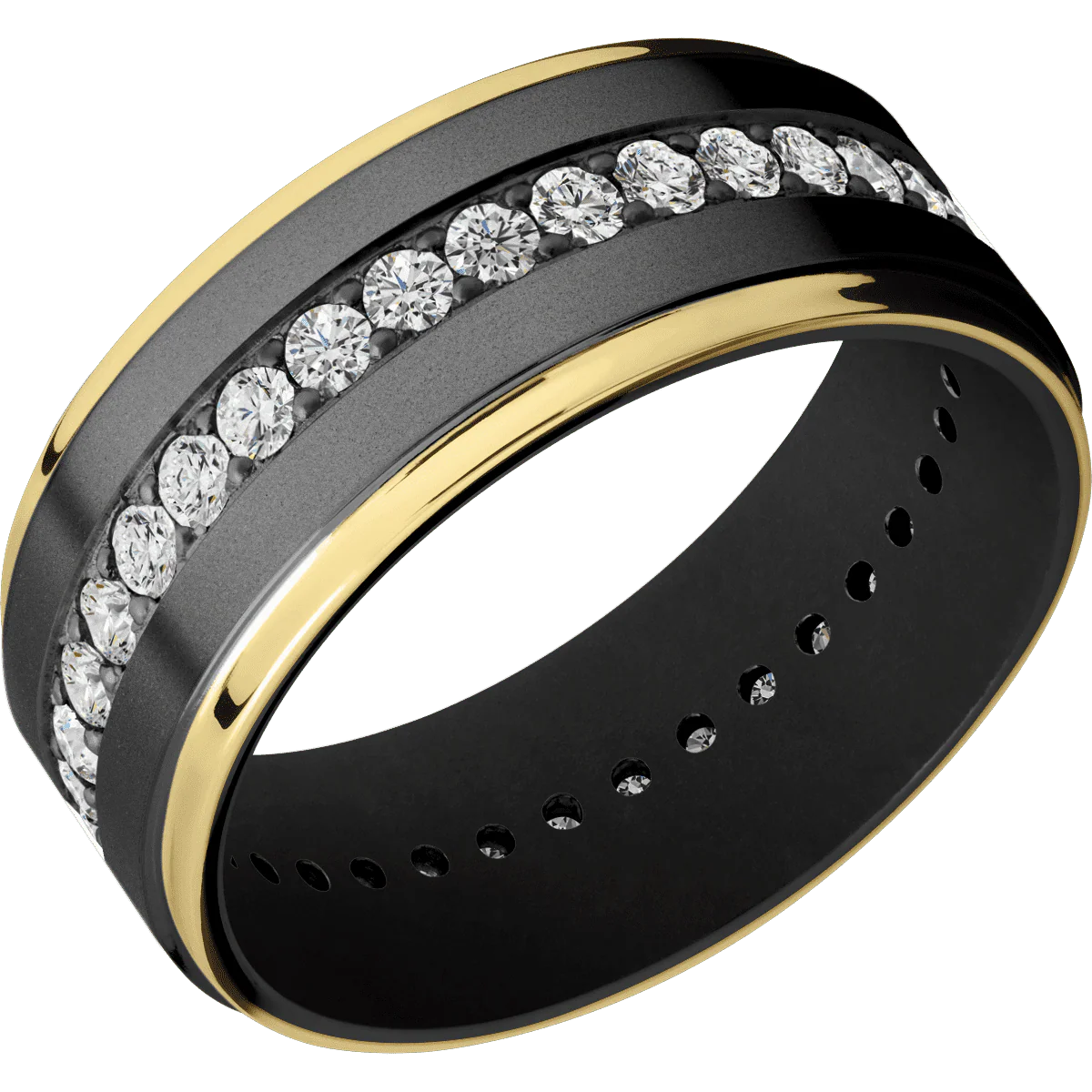 Zirconium + Bead , Polish Finish + Black - Image 2