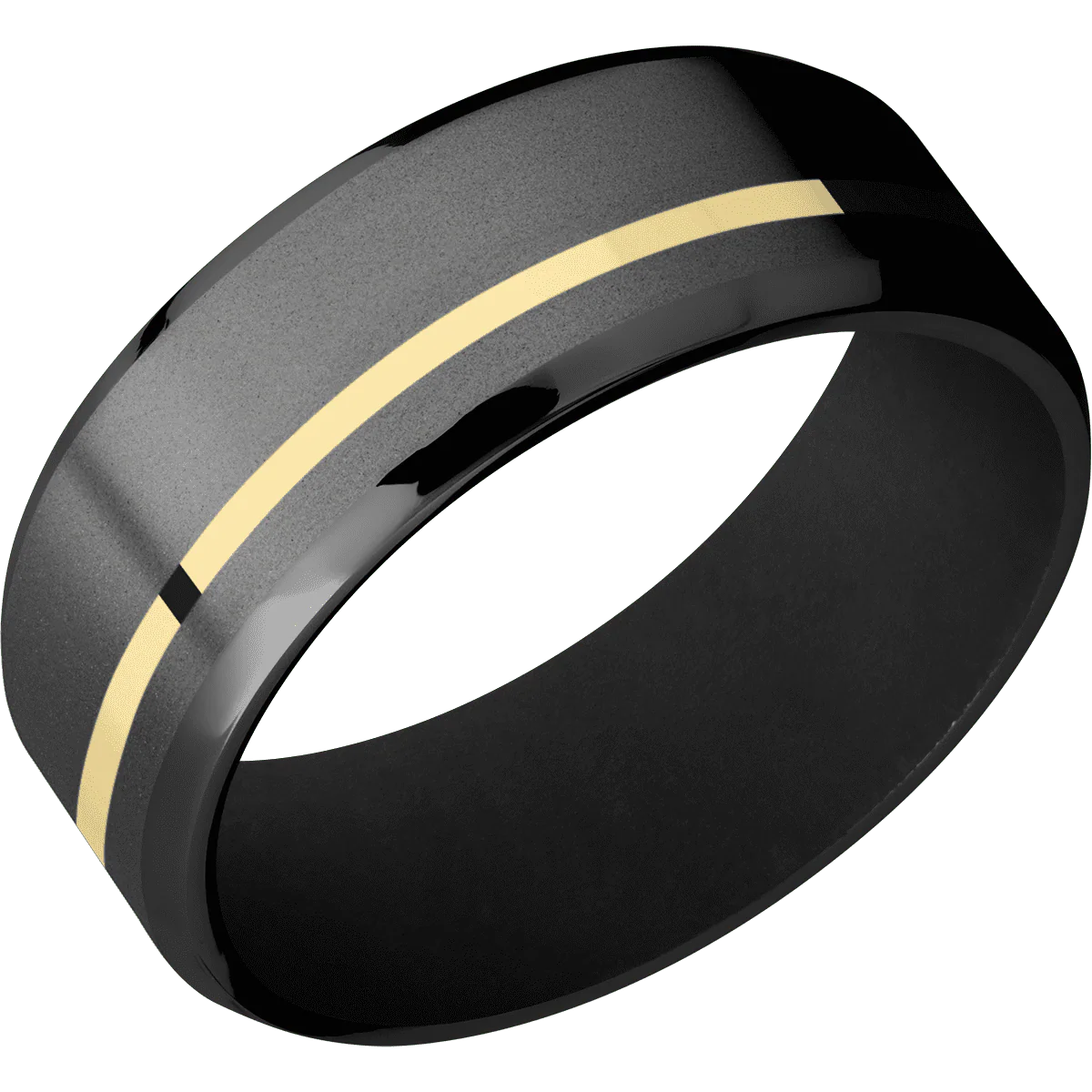 Zirconium + Bead , Polish Finish + Black - Image 2
