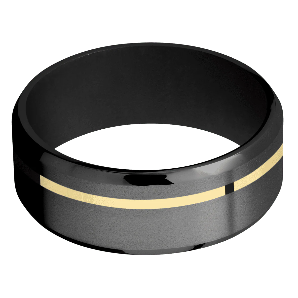Zirconium + Bead , Polish Finish + Black - Image 3