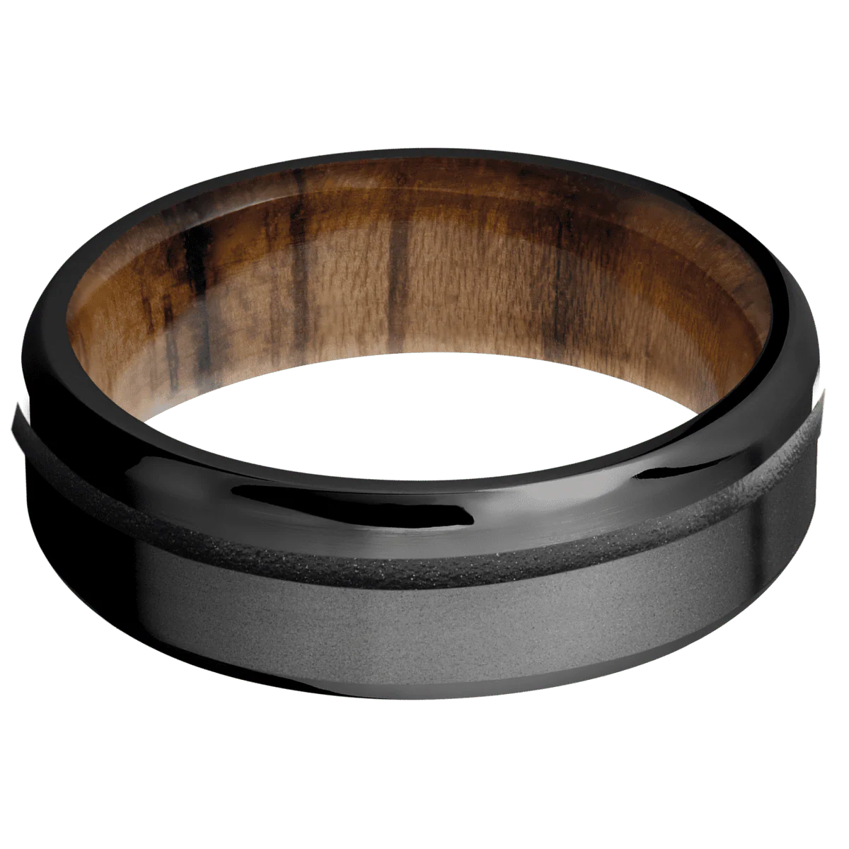 Zirconium + Bead , Polish Finish + Teak - Image 3