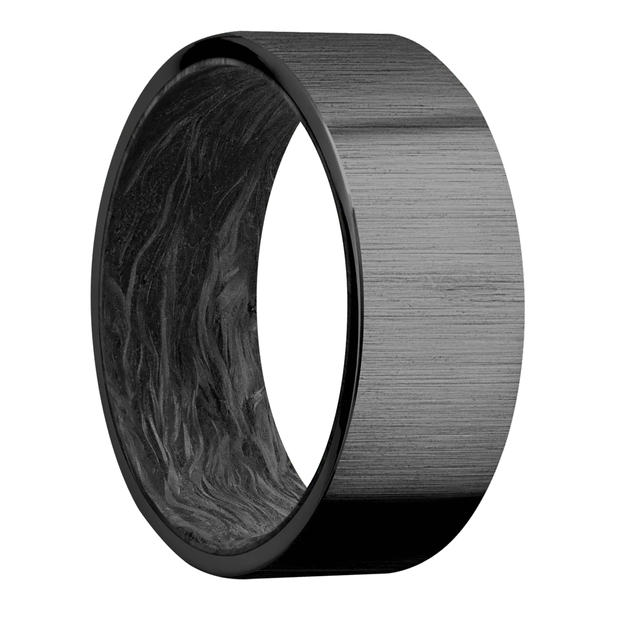 Zirconium + Crosssatinblack Finish + Forged Carbon Fiber