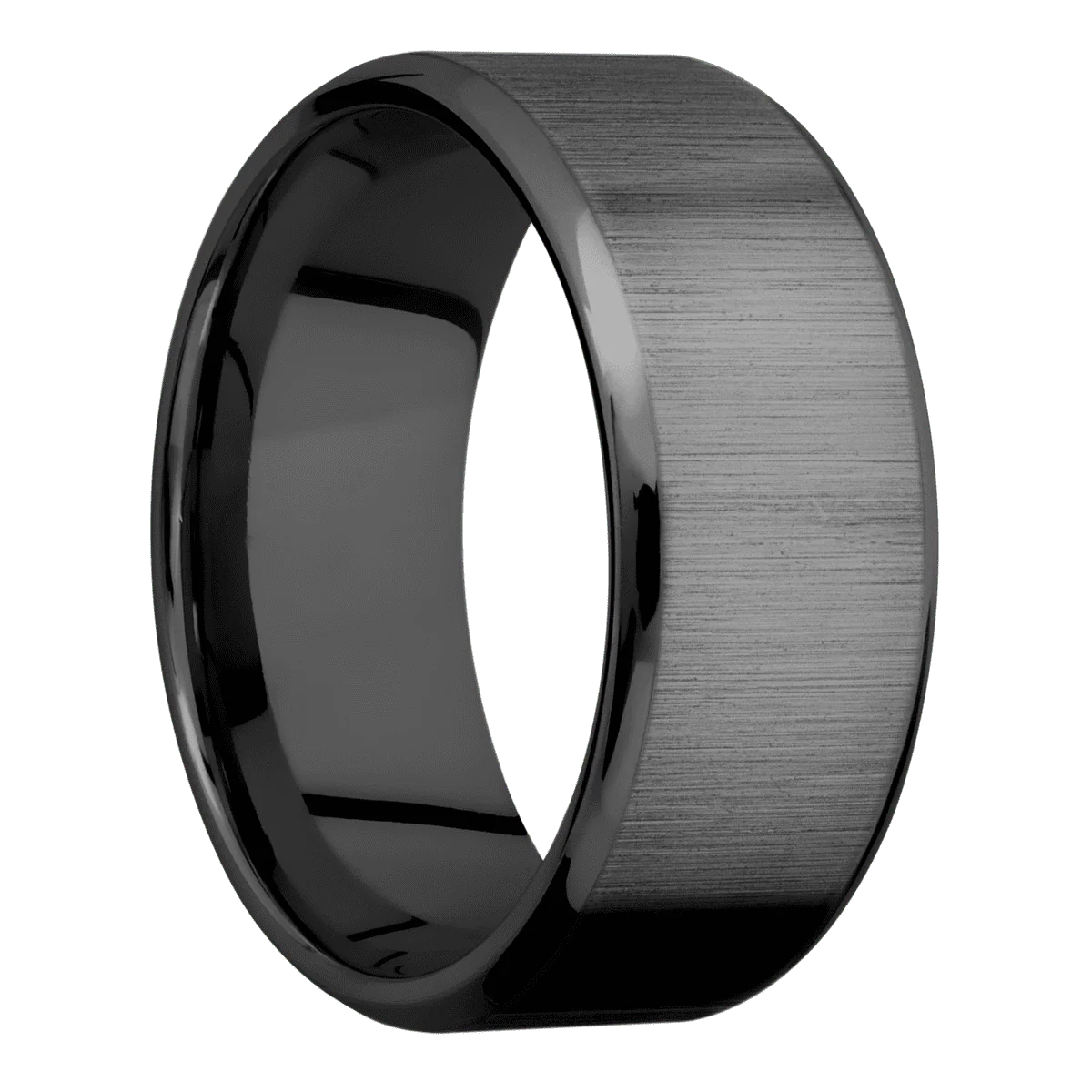 Zirconium + Crosssatinblack , Polish Finish