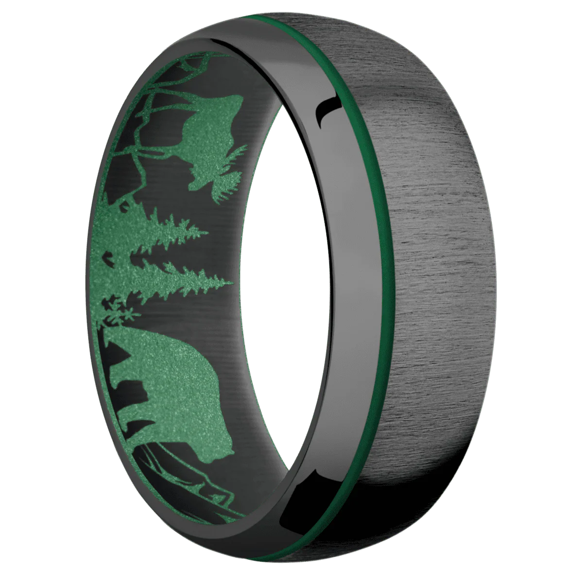 Zirconium + Crosssatinblack , Polish Finish + Squatch