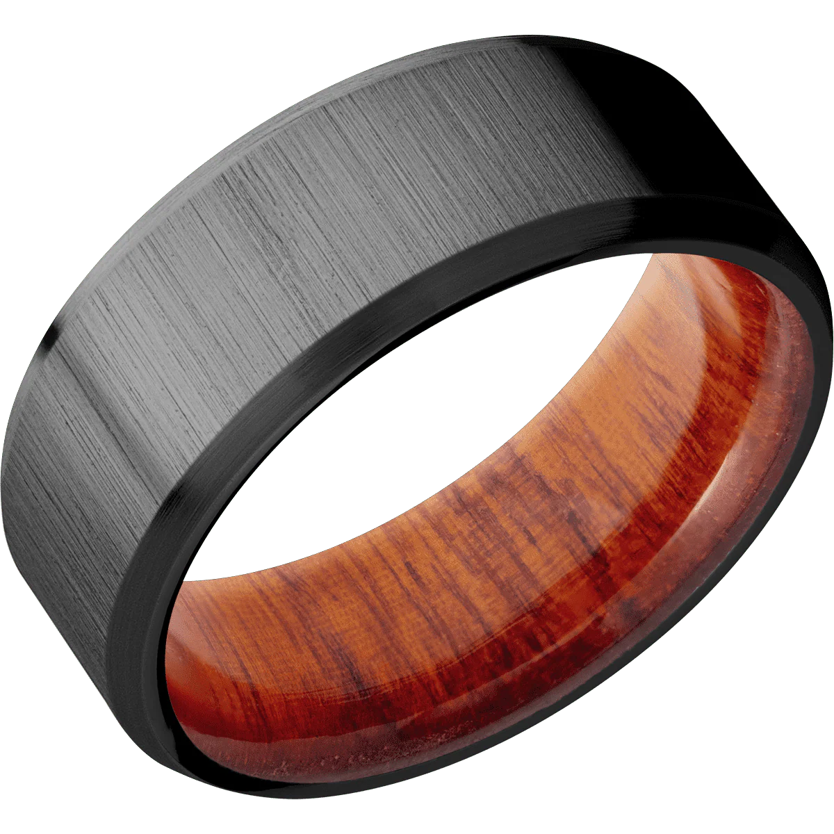 Zirconium + Crosssatinblack , Satin Finish + Pernambuco - Image 2