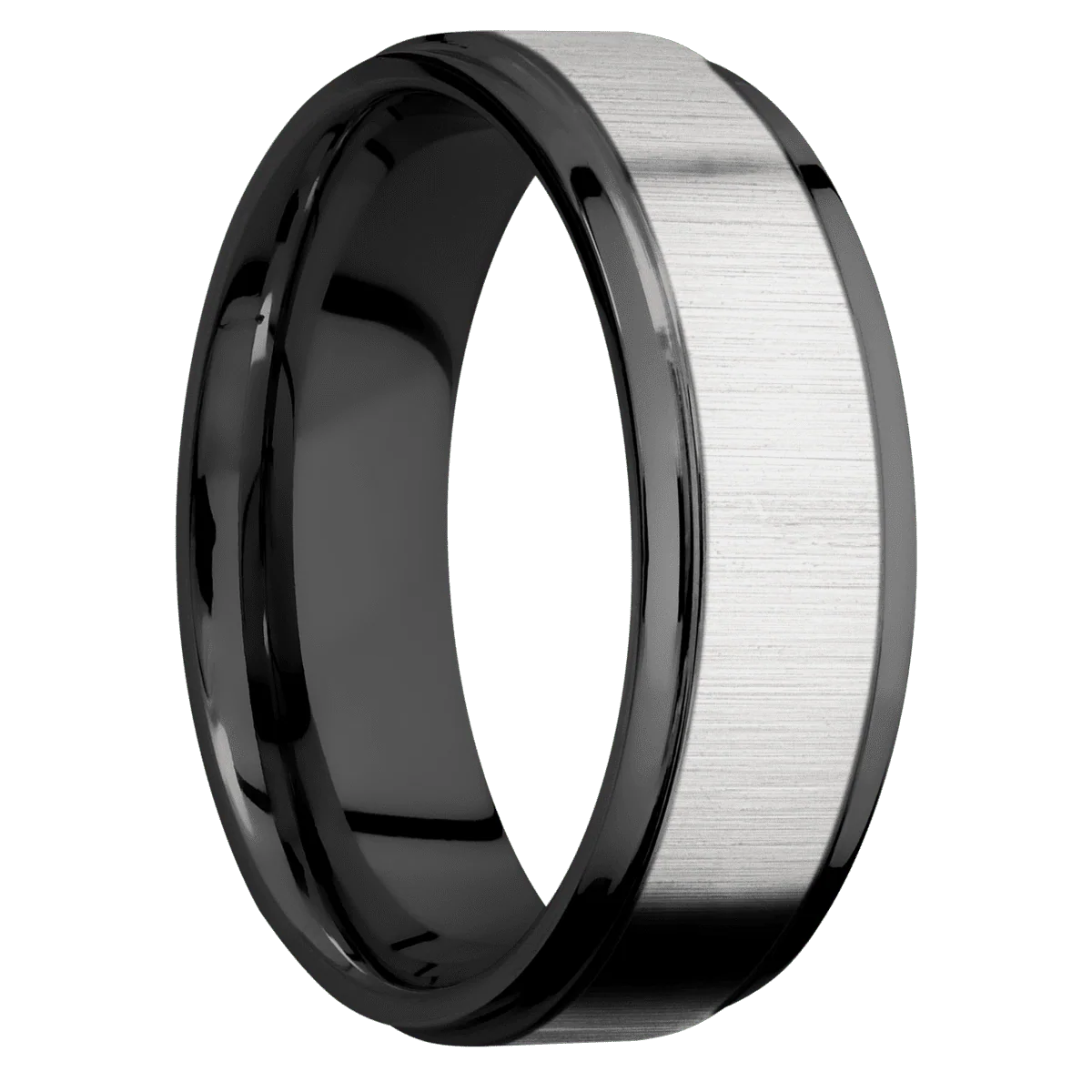 Zirconium + Crosssatinsilver , Polish Finish