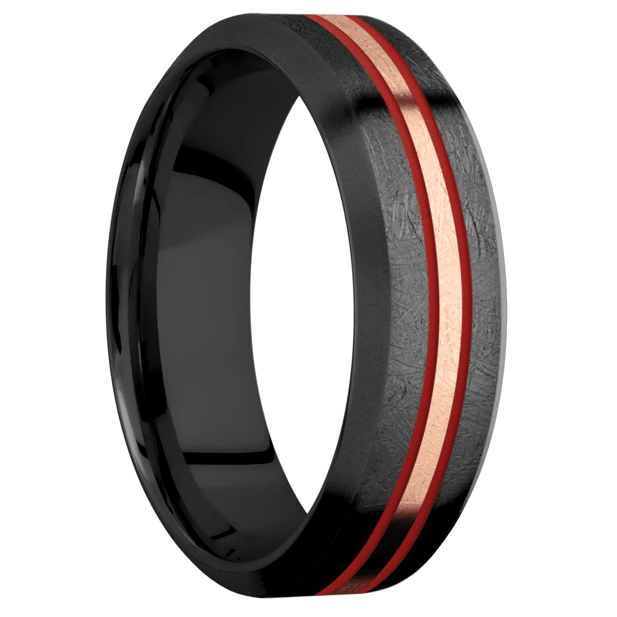 Zirconium + Distressed , Bead Finish