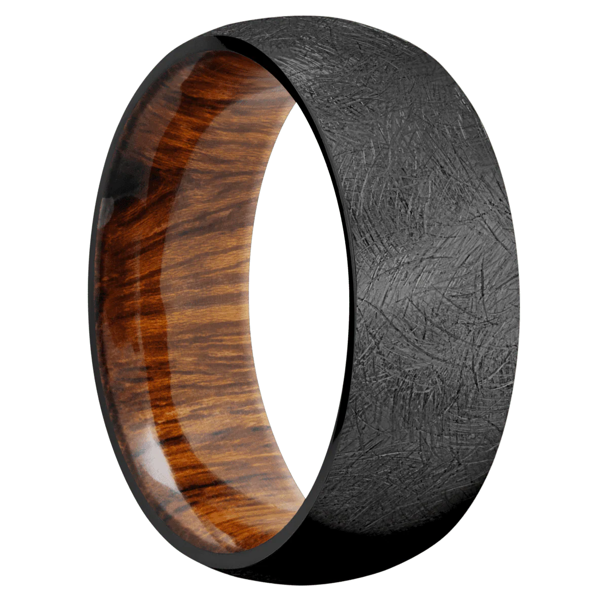 Zirconium + Distressed Finish + Desert Iron Wood