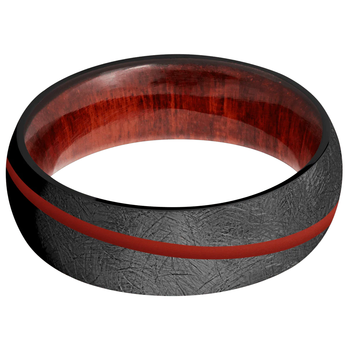 Zirconium + Distressed Finish + Red Heart - Image 3