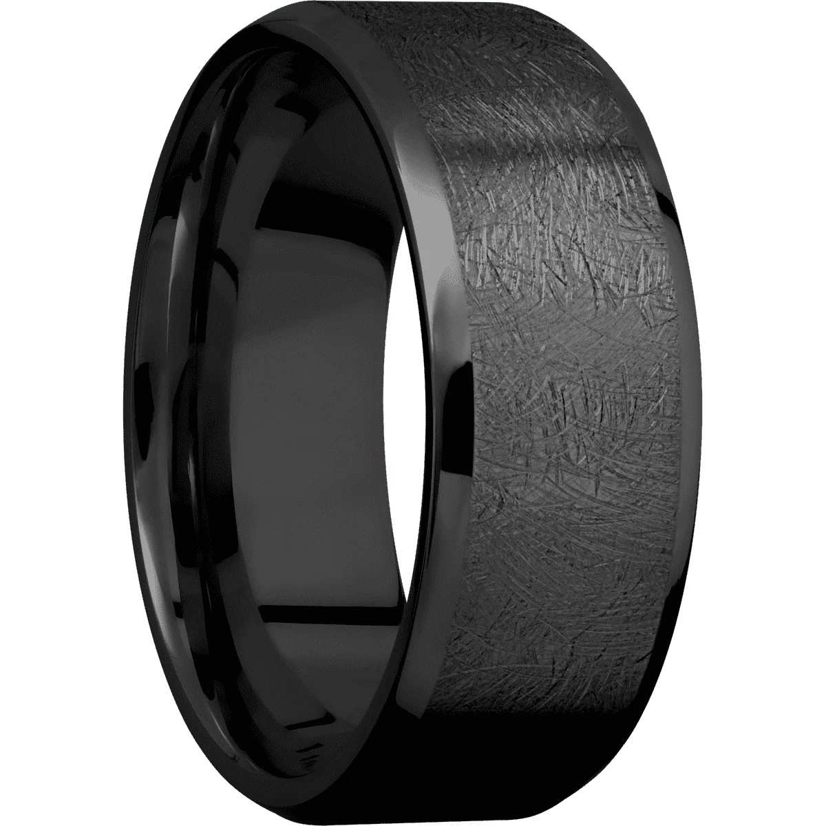 Zirconium + Distressed , Polish Finish