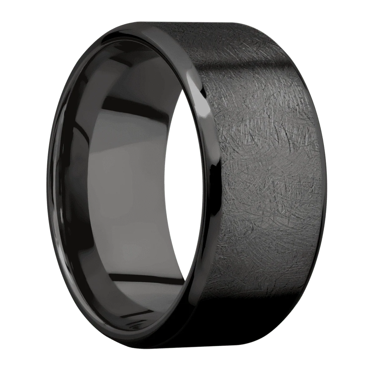 Zirconium + Distressed , Polish Finish + Tantalum Noir