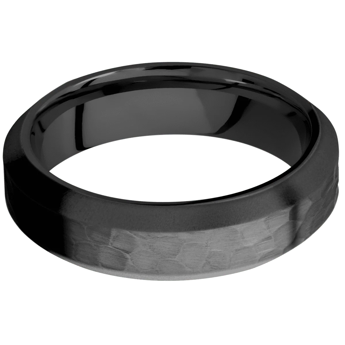 Zirconium + Hammer , Bead Finish - Image 3