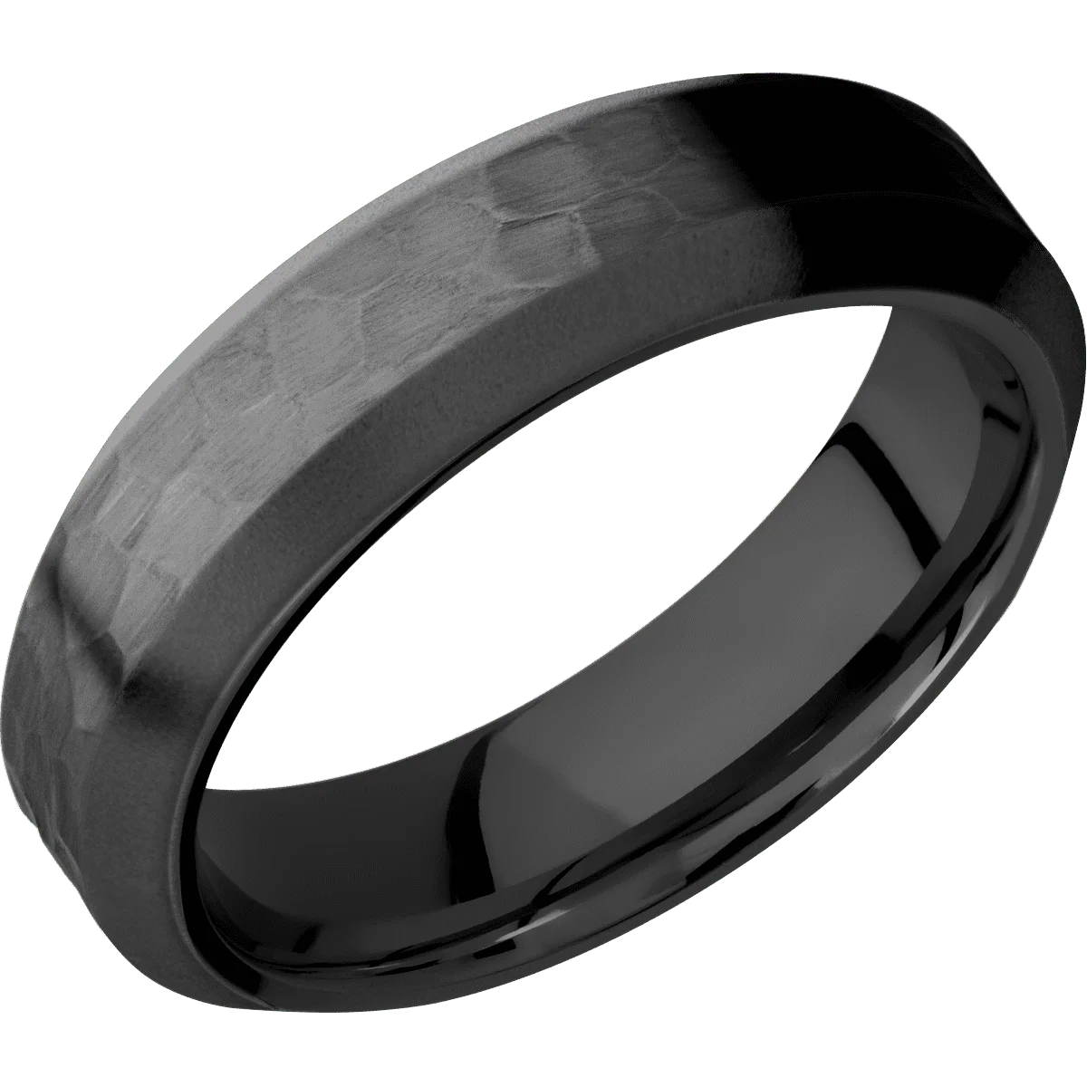 Zirconium + Hammer , Bead Finish - Image 2