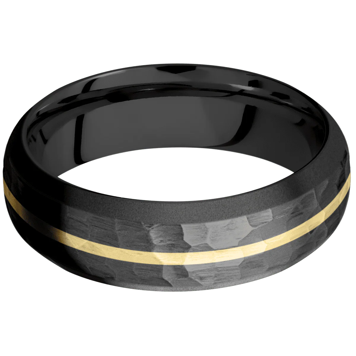 Zirconium + Hammer , Bead Finish - Image 3