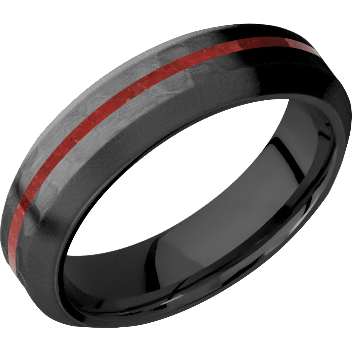 Zirconium + Hammer , Bead Finish - Image 2