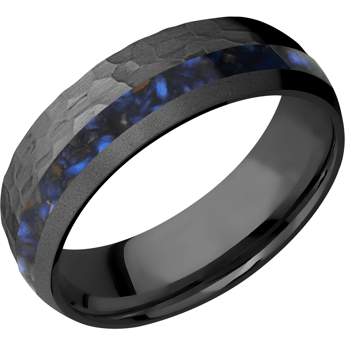 Zirconium + Hammer , Bead Finish - Image 2