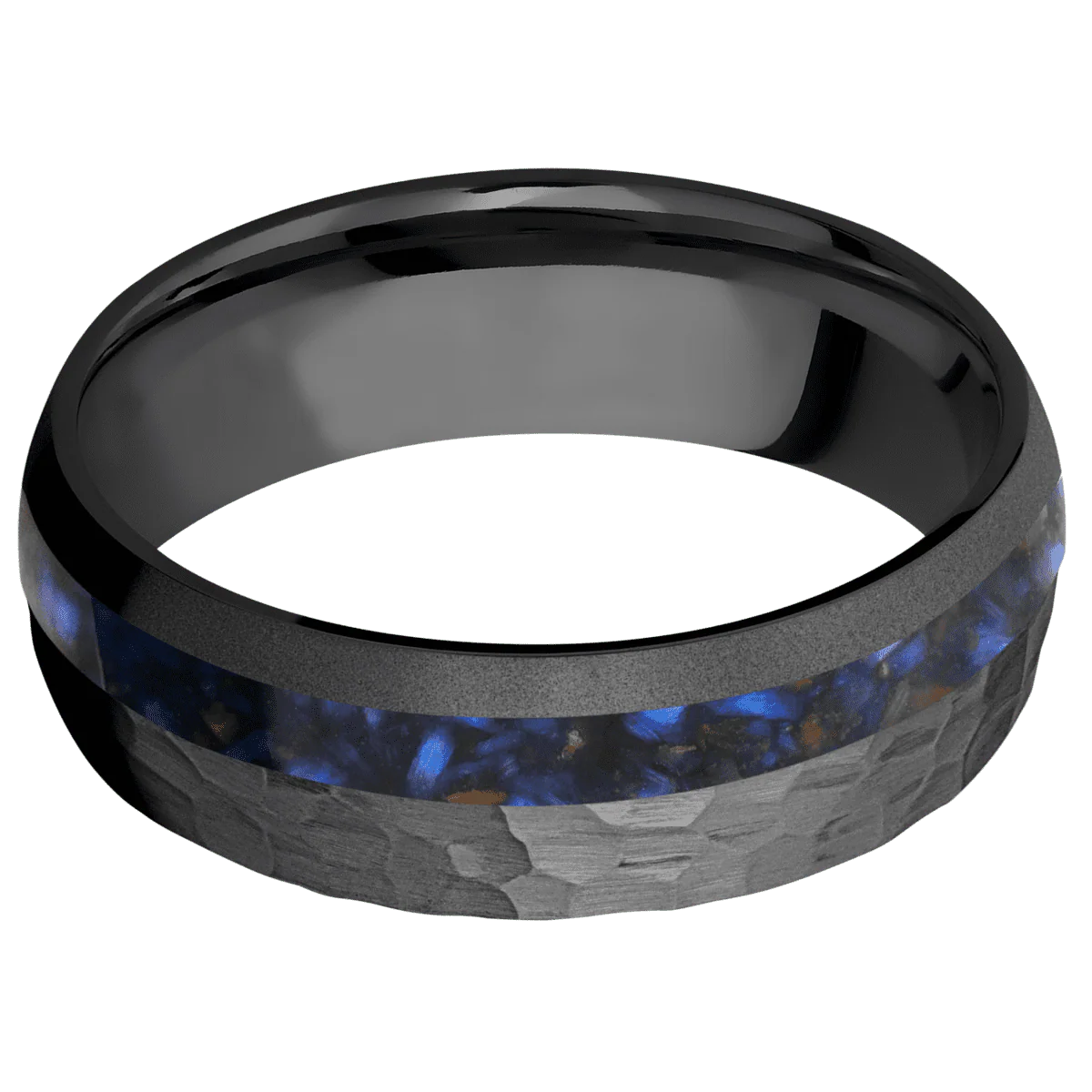 Zirconium + Hammer , Bead Finish - Image 3