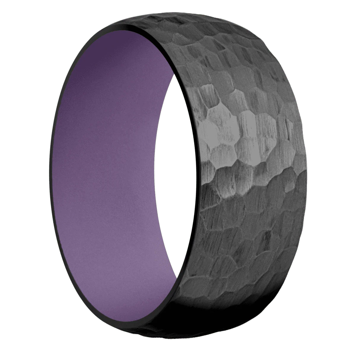 Zirconium + Hammer Finish + Bright Purple