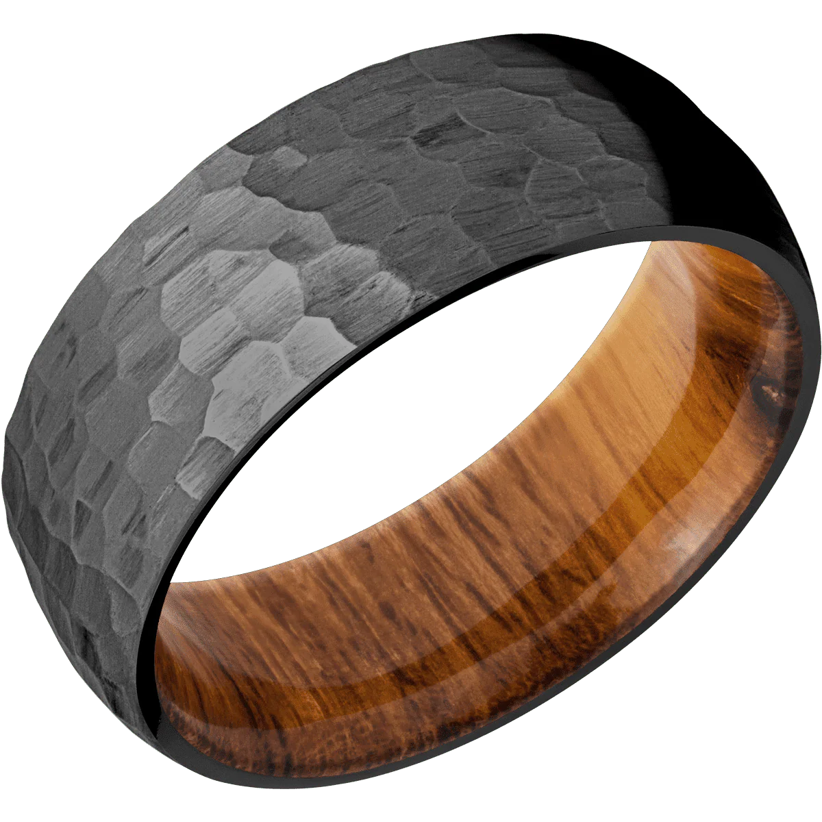Zirconium + Hammer Finish + Desert Iron Wood - Image 2