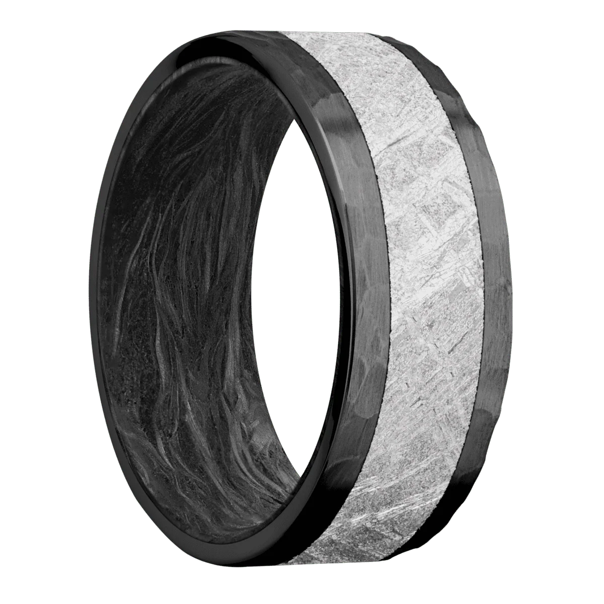 Zirconium + Hammer Finish + Forged Carbon Fiber