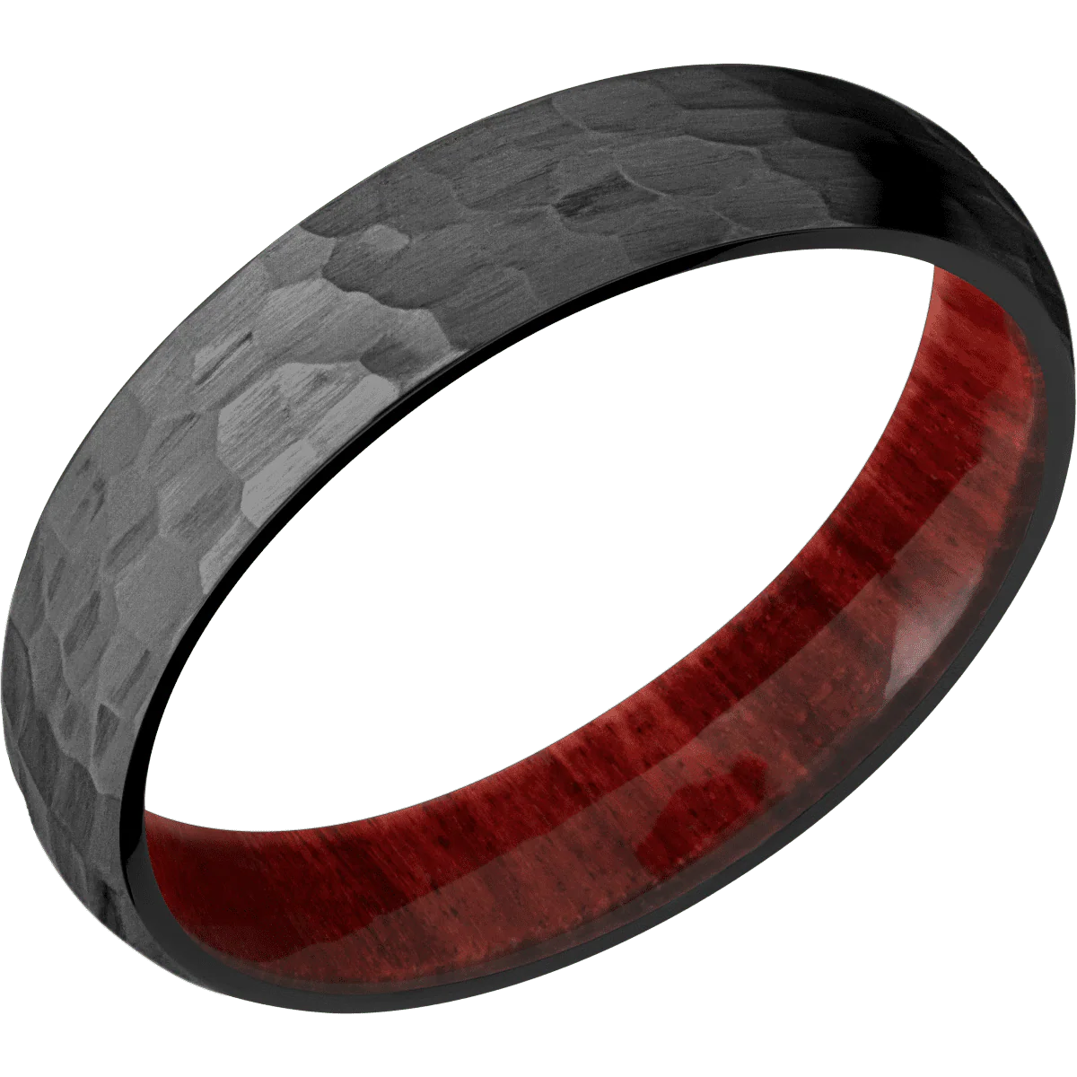 Zirconium + Hammer Finish + Red Heart - Image 2