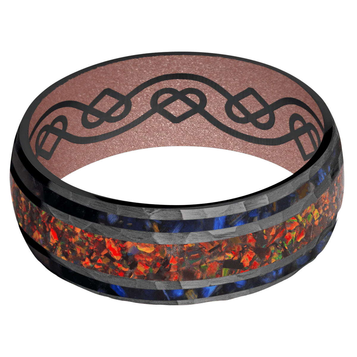 Zirconium + Hammer Finish + Rose Gold - Image 3