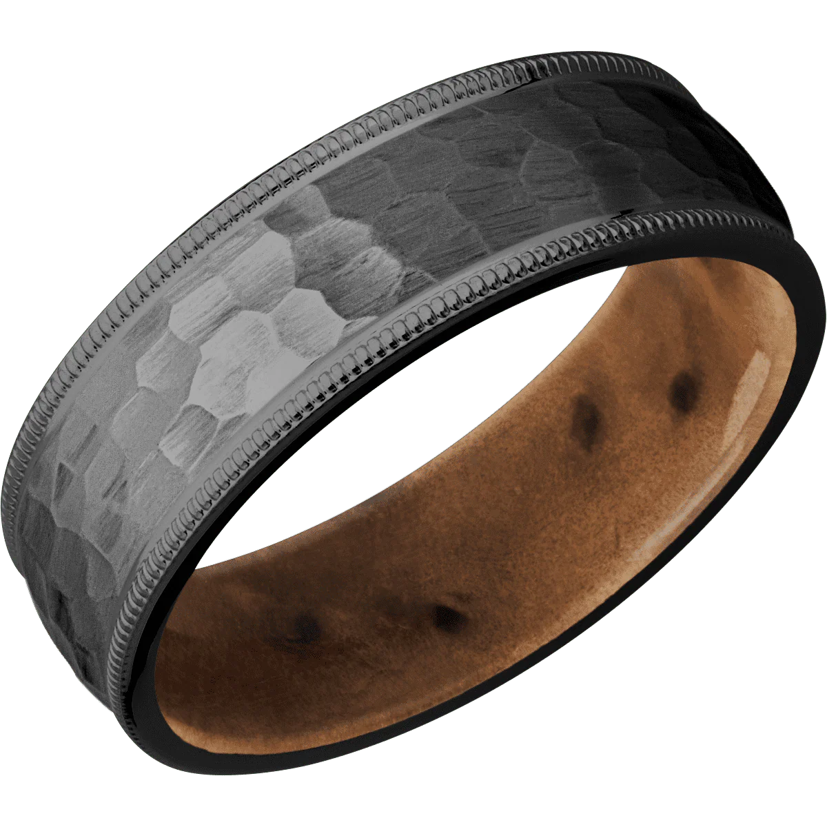 Zirconium + Hammer Finish + Thuya Burl - Image 2