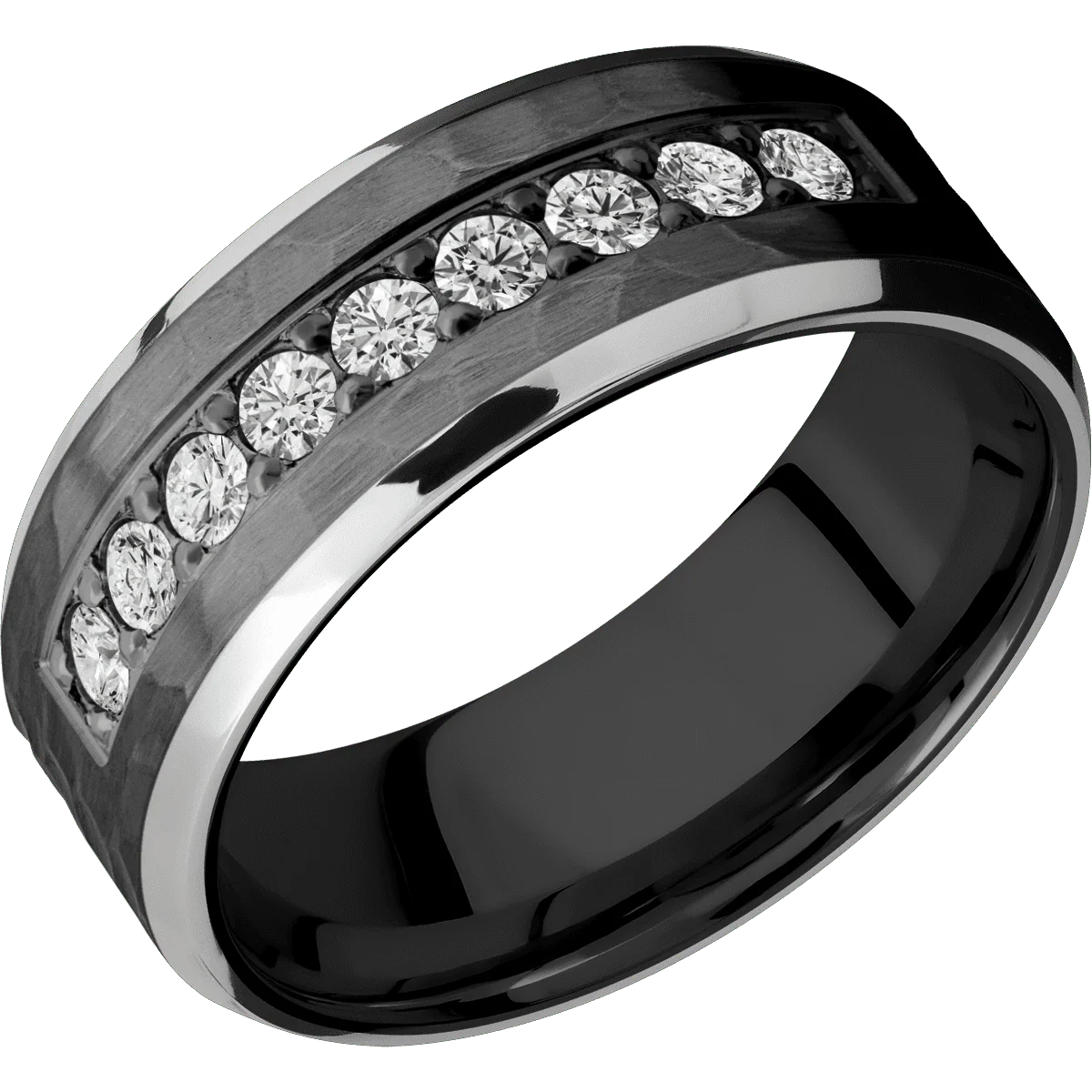 Zirconium + Hammer , Polish Finish - Image 2