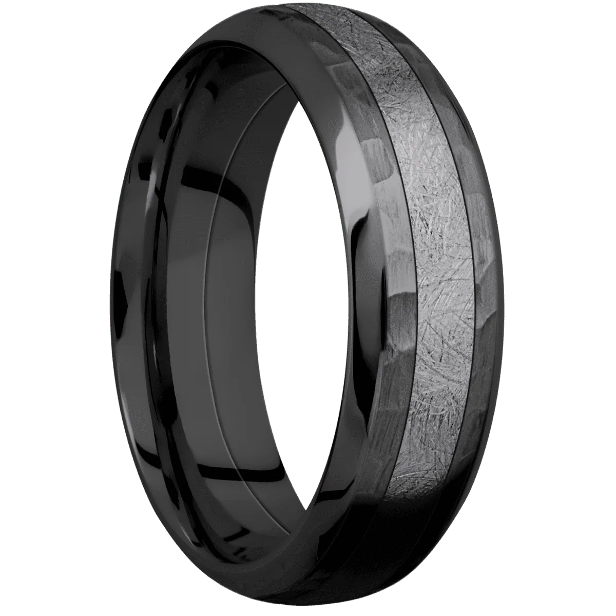 Zirconium + Hammer , Polish Finish